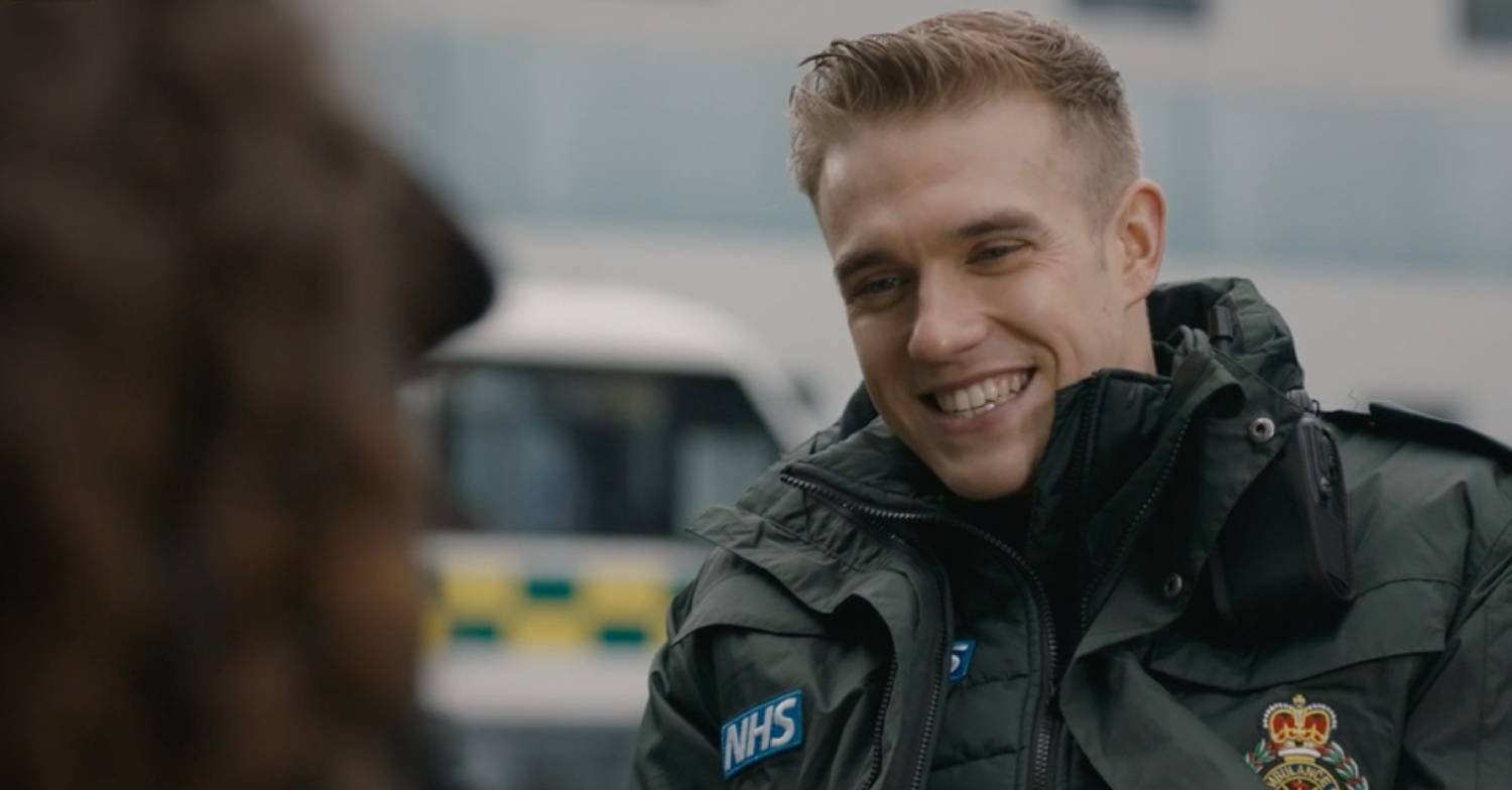 Casualty's Leon has no idea how old Grace is 