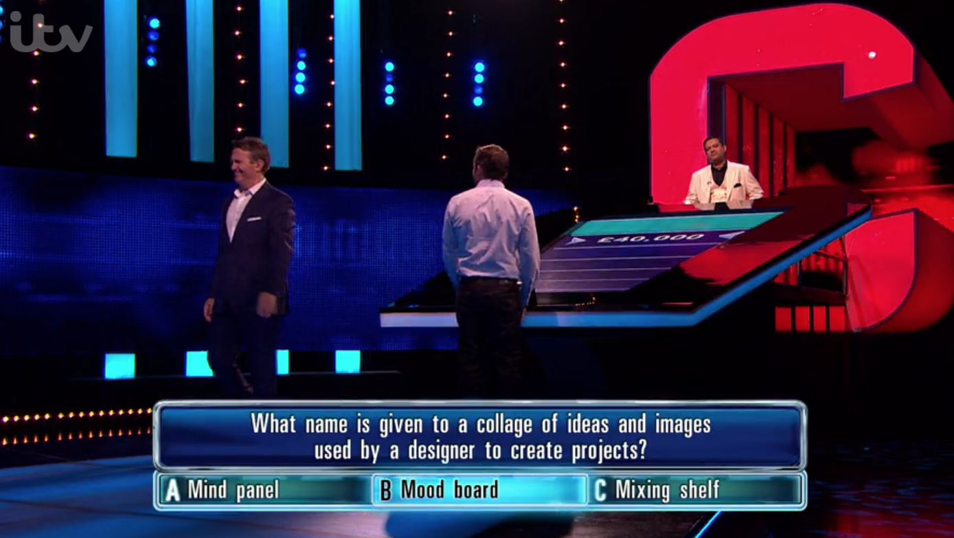 Bradley Walsh walked offset on The Chase