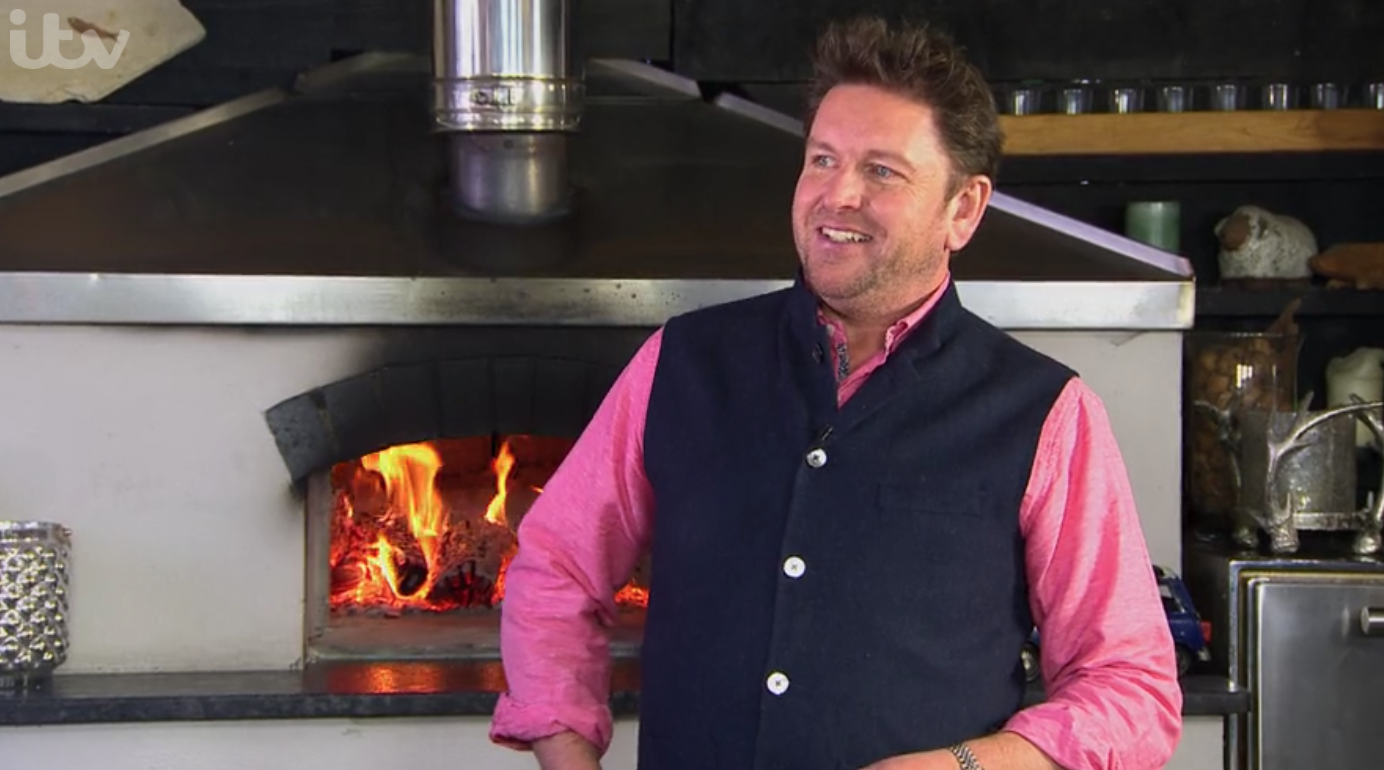 James Martin discussed dyslexia with Mollie King
