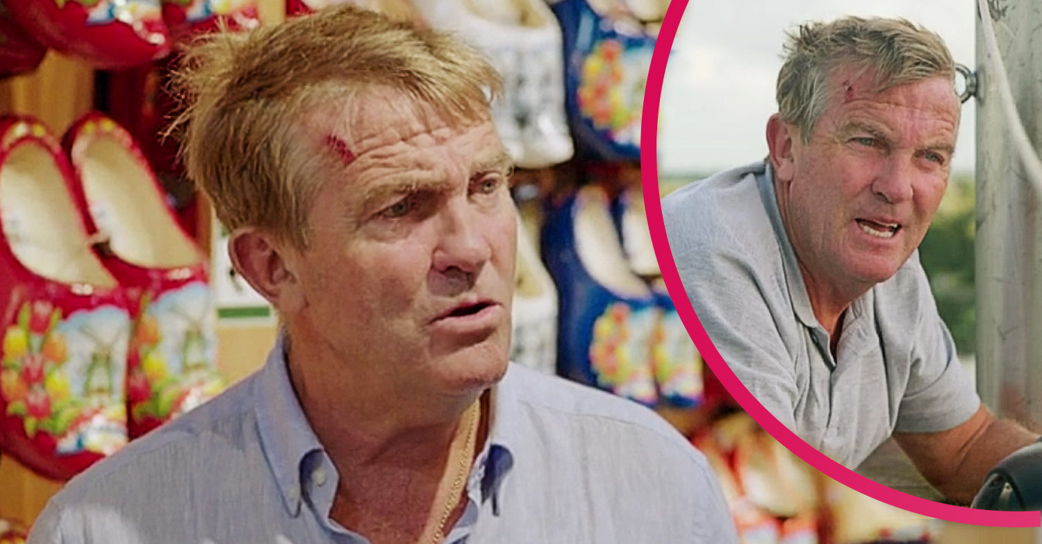 Bradley Walsh suffered a head injury on Breaking Dad