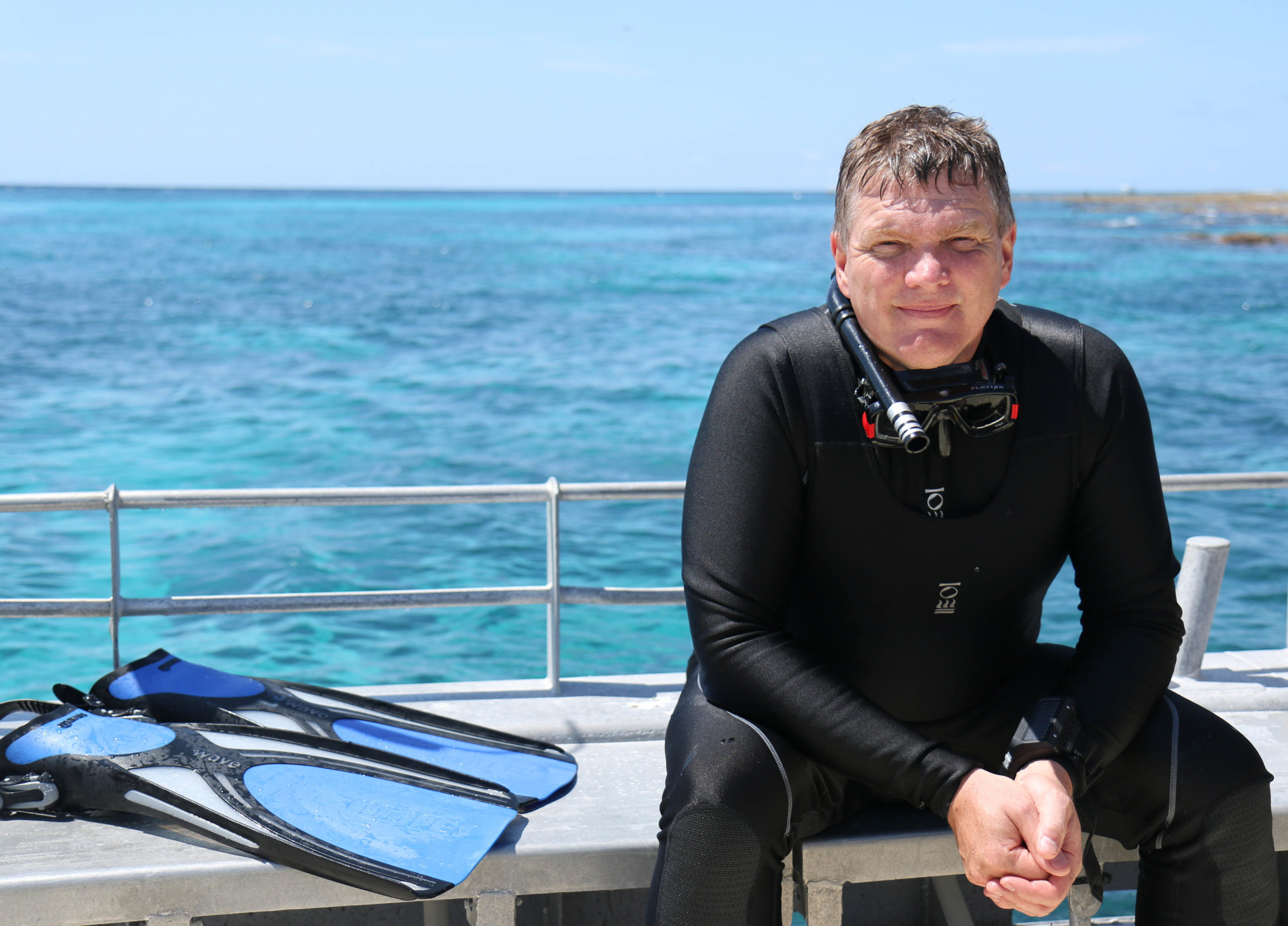 Australian Wilderness with Ray Mears airs on ITV (Credit: ITV)