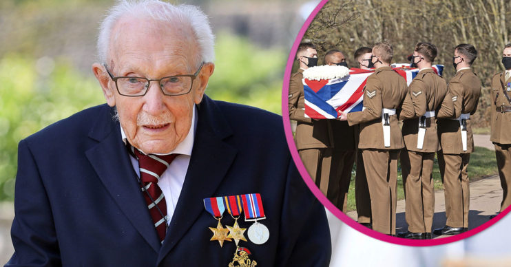 Captain Sir Tom Moore funeral