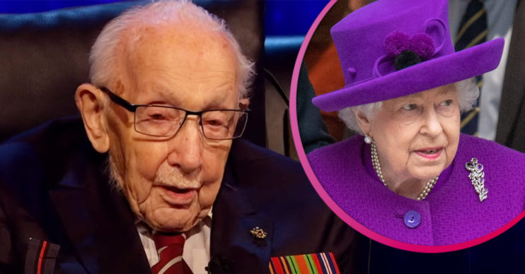 Captain Tom Moore death - Queen pays tribute