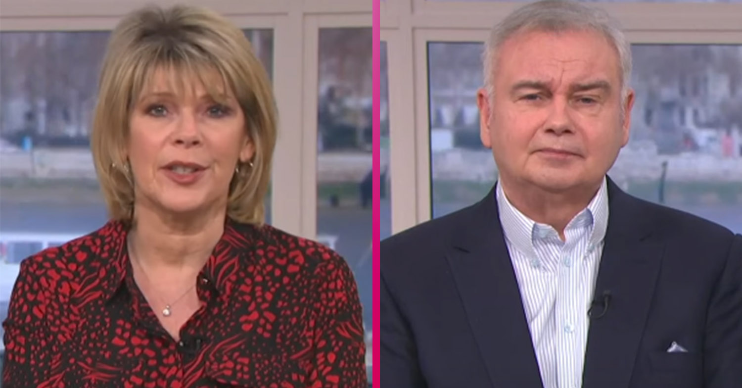 Ruth Langsford and Eamonn Holmes on This Morning