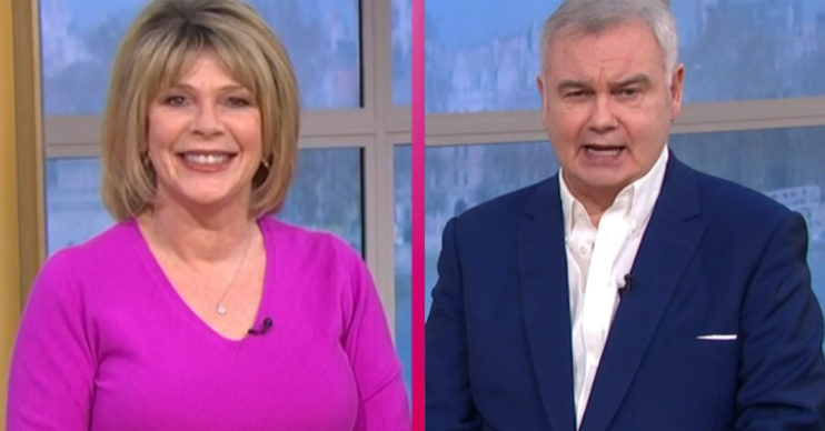 Ruth Langsford and Eamonn Holmes on This Morning