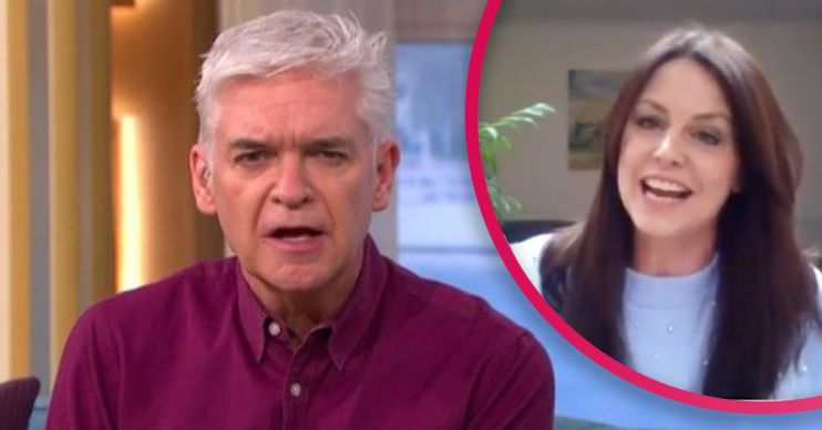 this morning Phillip Schofield
