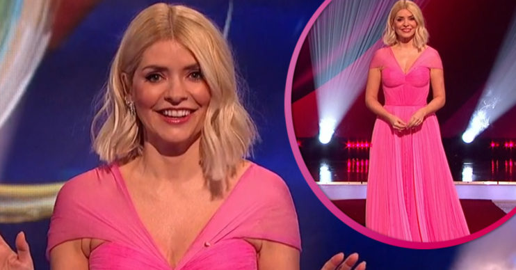 Holly Willoughby on Dancing On Ice