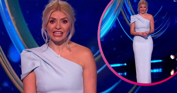 Holly Willoughby on Dancing On Ice