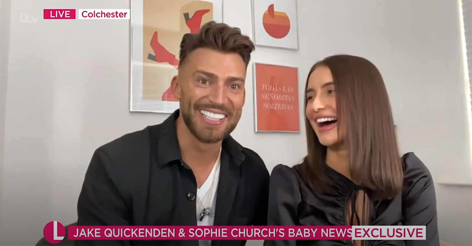 Jake Quickenden and girlfriend welcome baby son