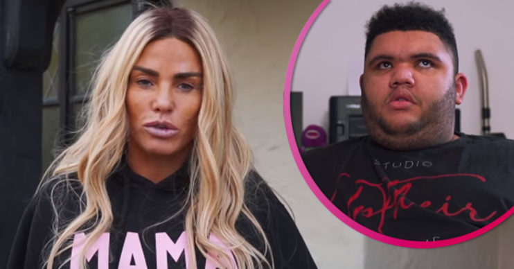 Katie Price and son Harvey