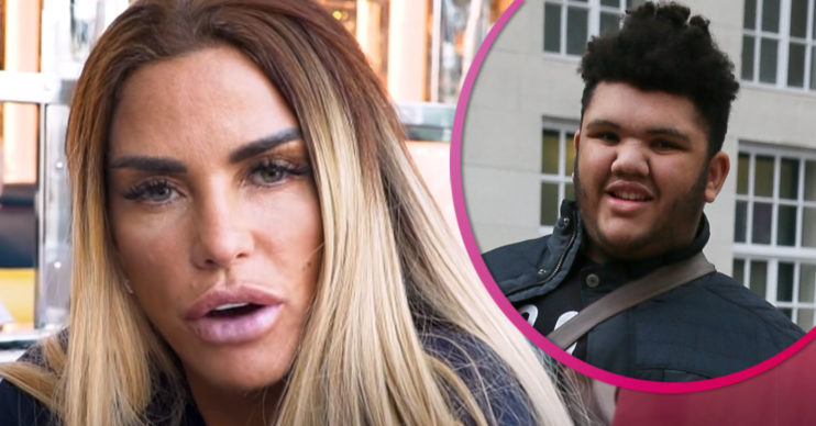 Katie Price and son Harvey