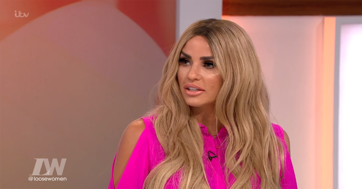 Katie Price on Loose Women