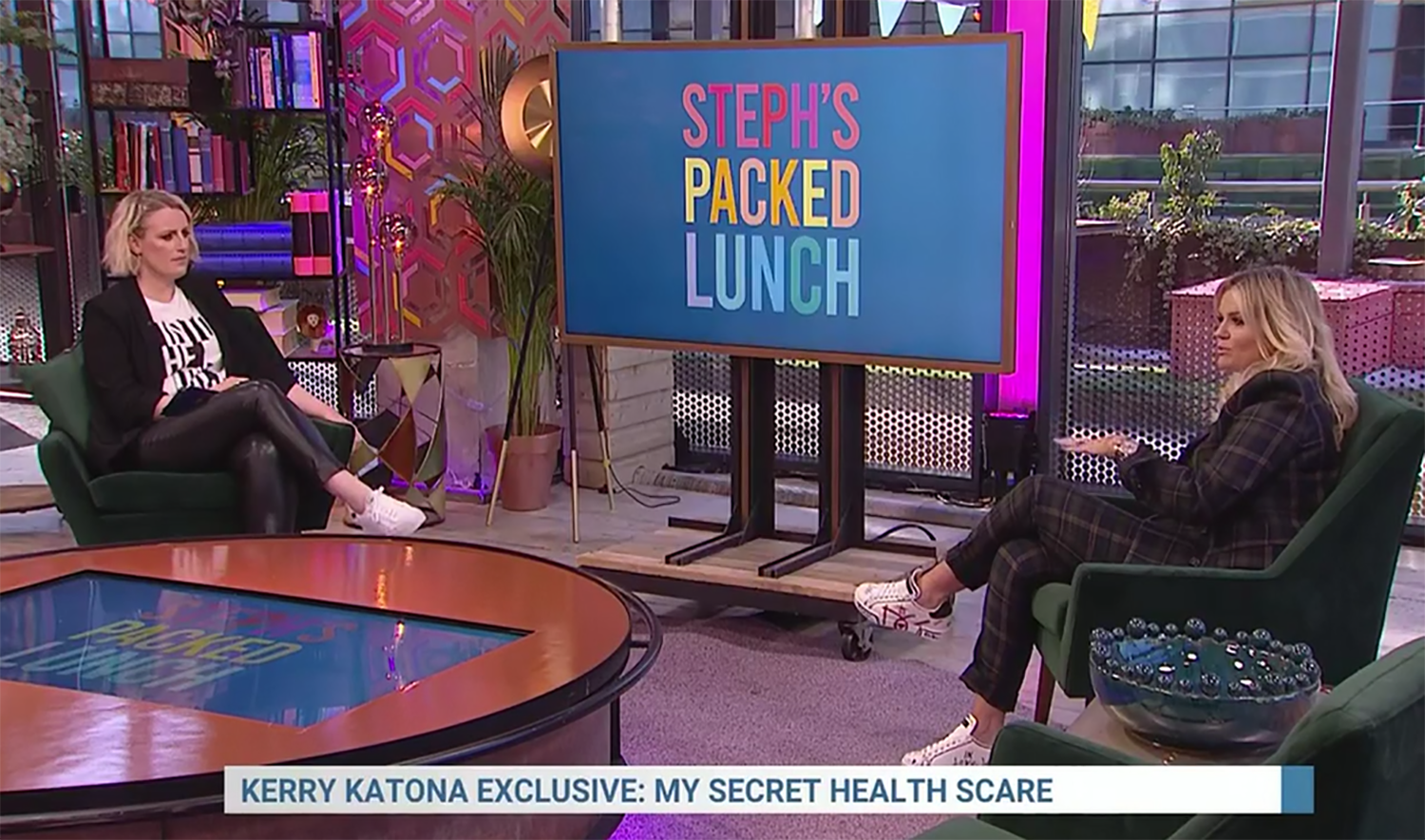 Kerry Katona discusses cancer scare
