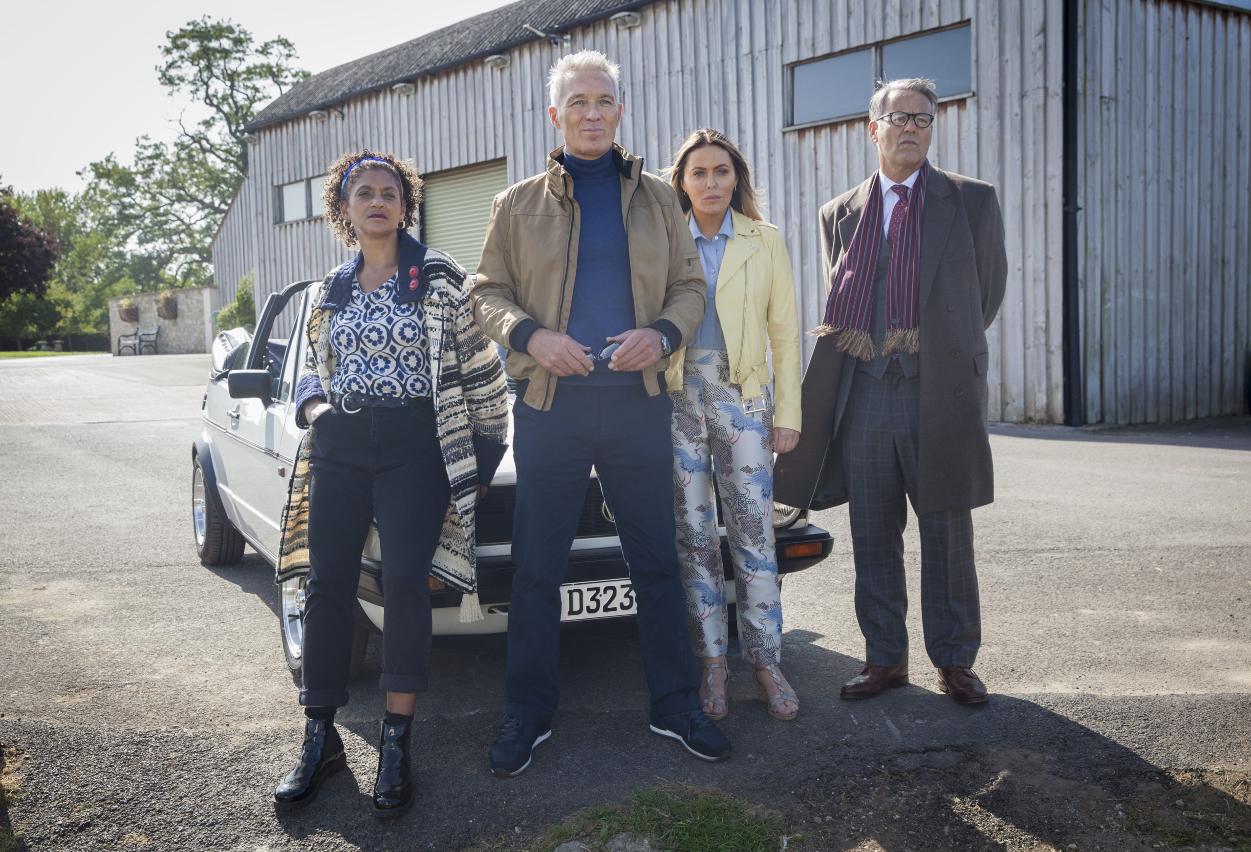 Patsy Kensit and Martin Kemp star in McDonald & Dodds on ITV1