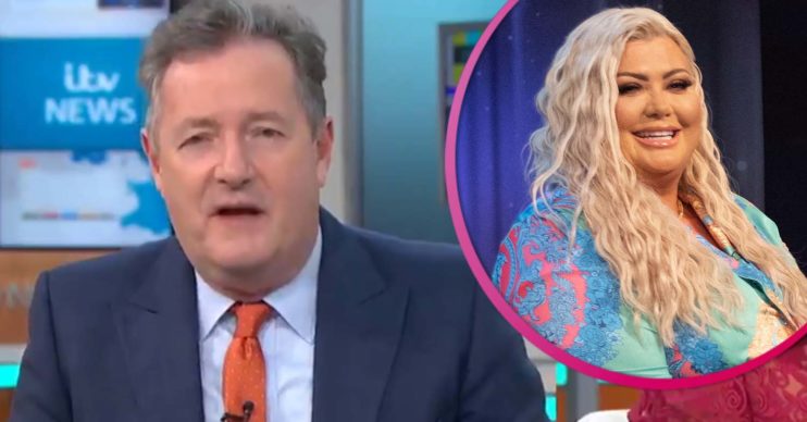 Piers Morgan and Gemma Collins