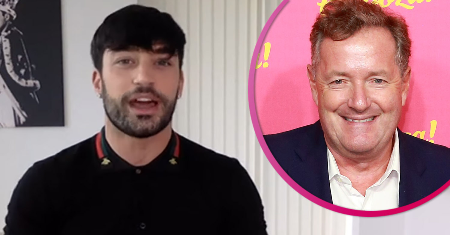 Strictly star Giovanni Pernice and Piers Morgan