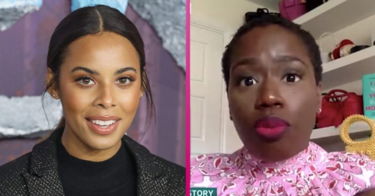 Rochelle Humes and Candice Brathwaite at centre of documentary Twitter storm