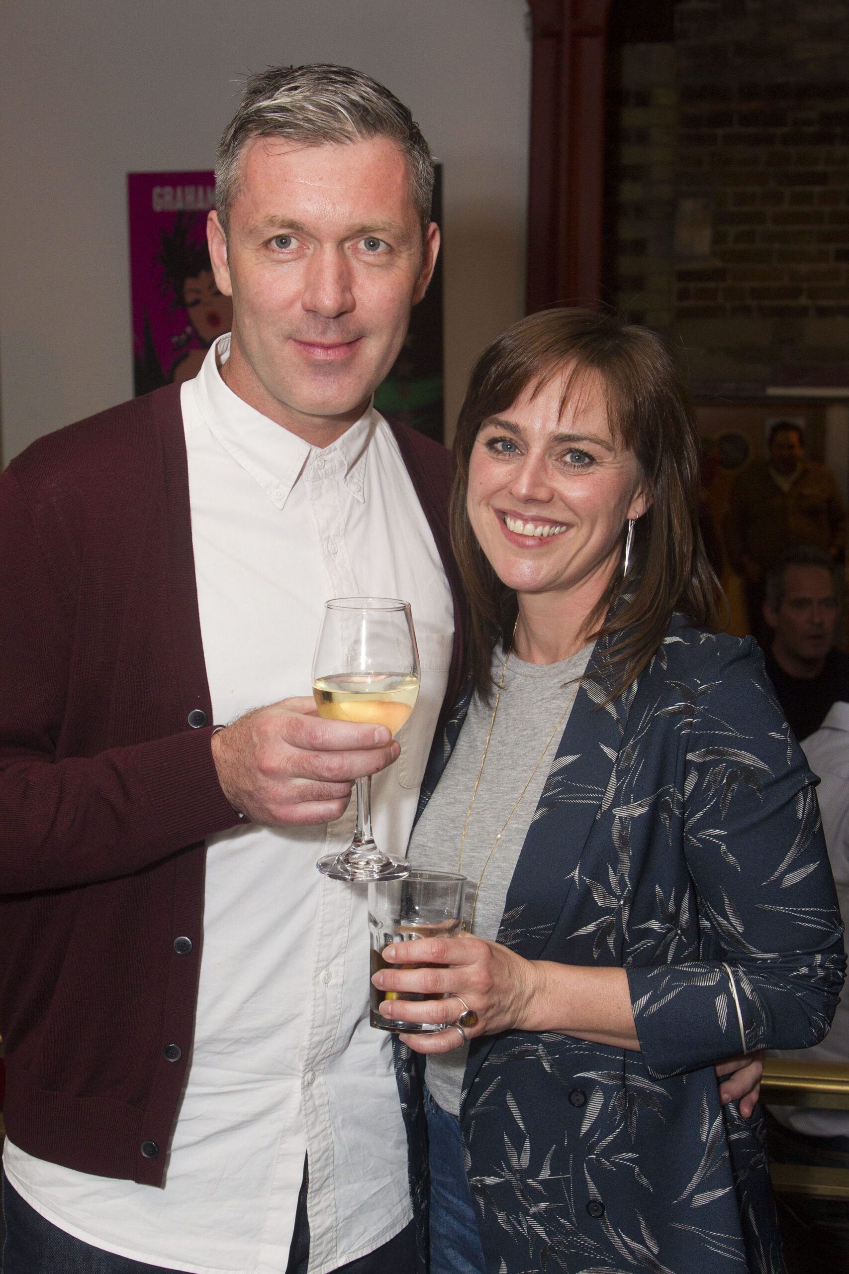 Jill Halfpenny and her late partner Matt Janes