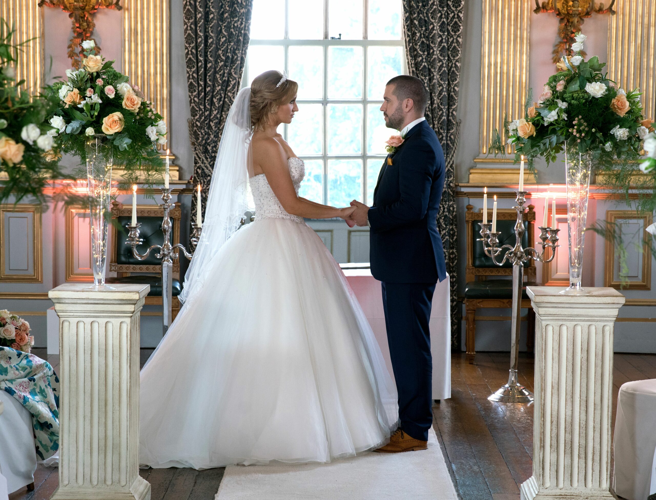 Coronation Street: Eva and Aidan's wedding