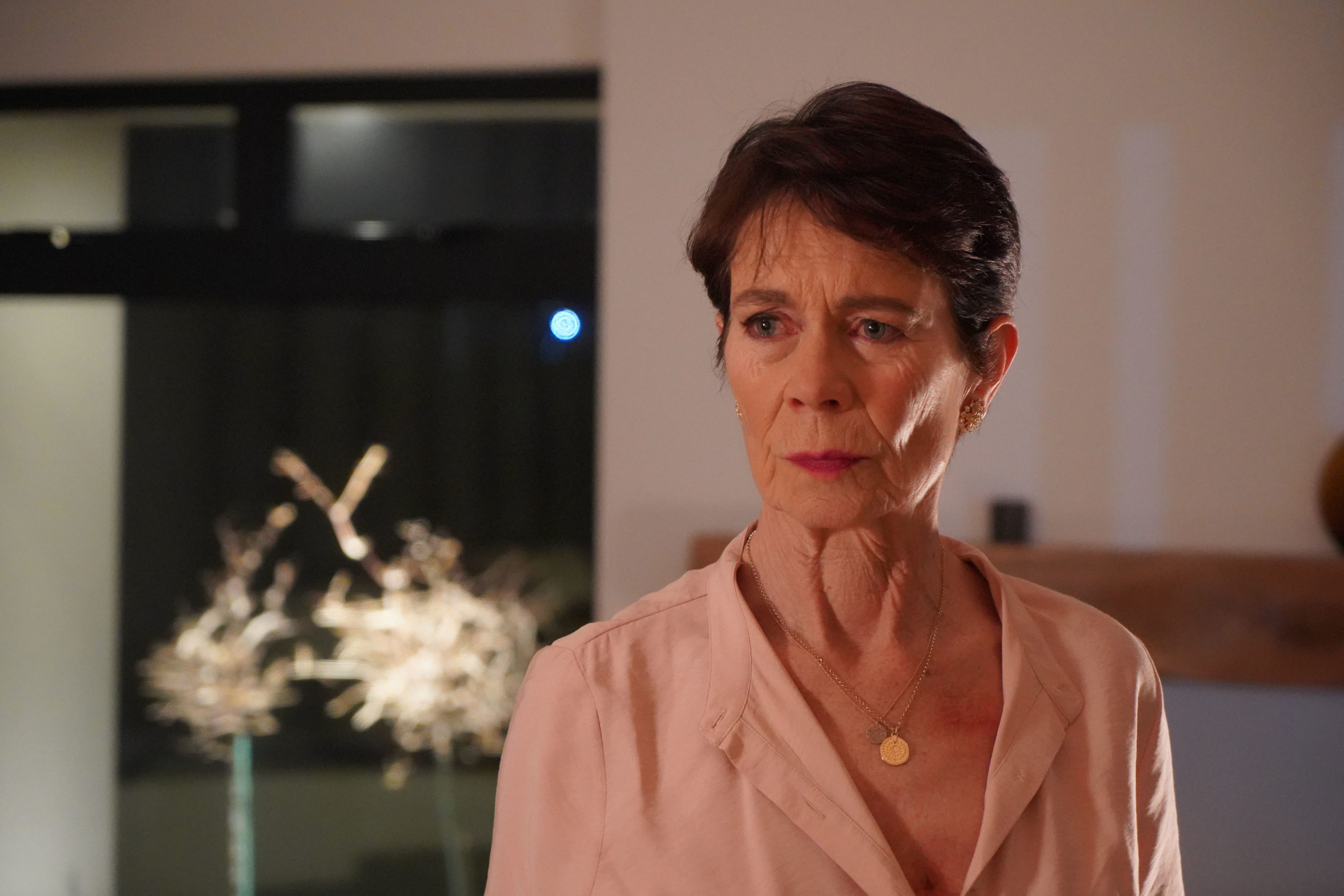 Celia Imrie stars as Rose Fairchild in the third and final series of Keeping Faith (Credit: BBC One)