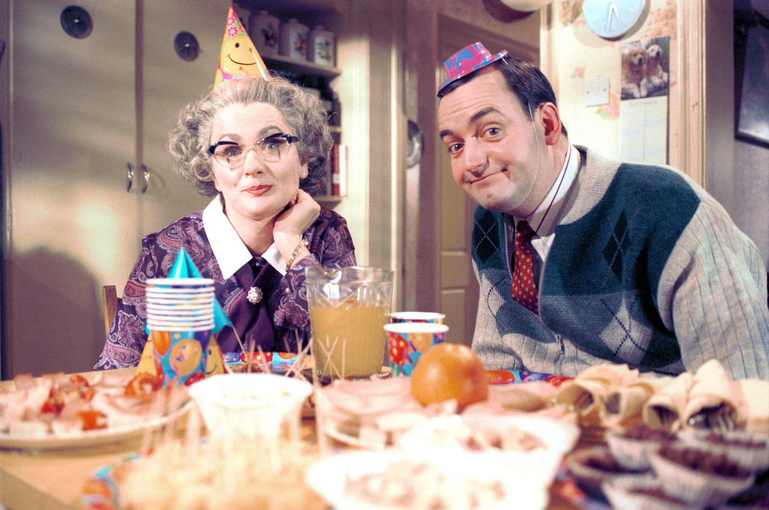 Caroline Aherne at the BBC pays tribute to the late comedian (Credit: BBC One)