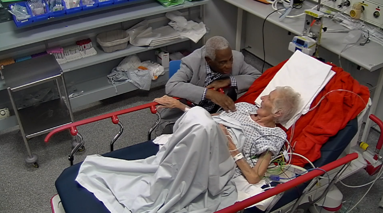 Andrew and Doreen Augustus on 24 Hours in A&E