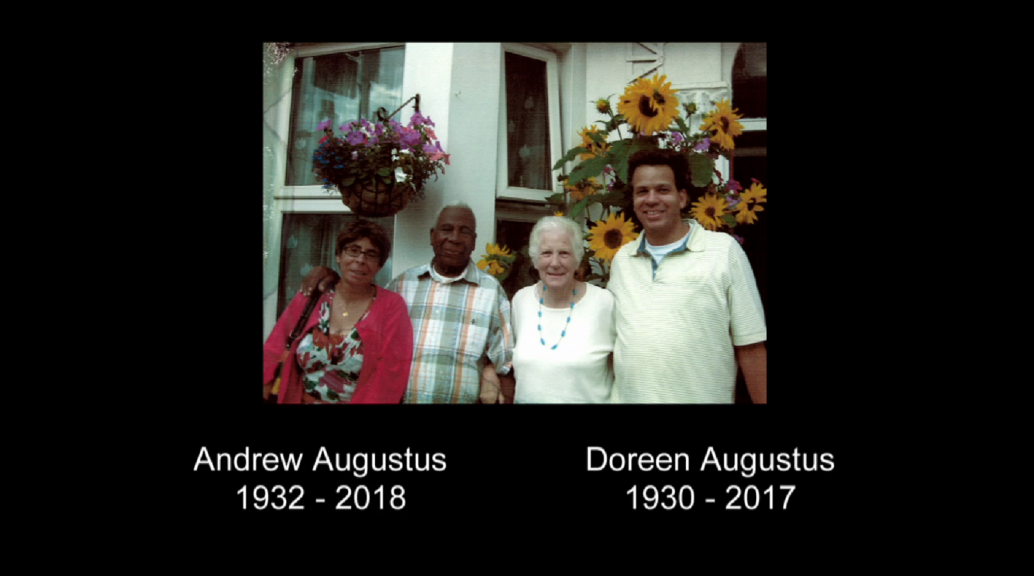 Andrew Augustus and his family