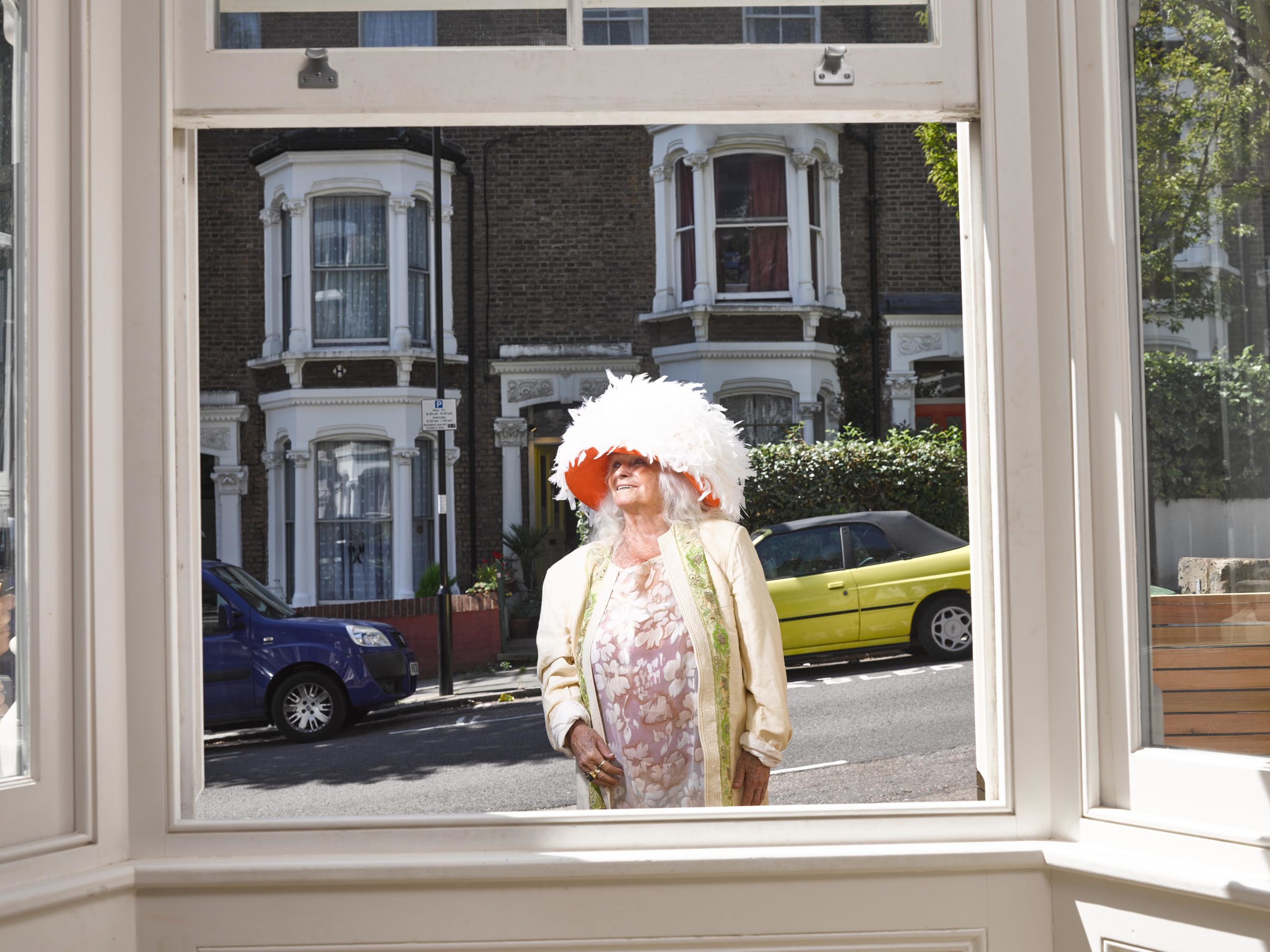 Siona lives on "a very British street" during lockdown (Credit: Channel 4)