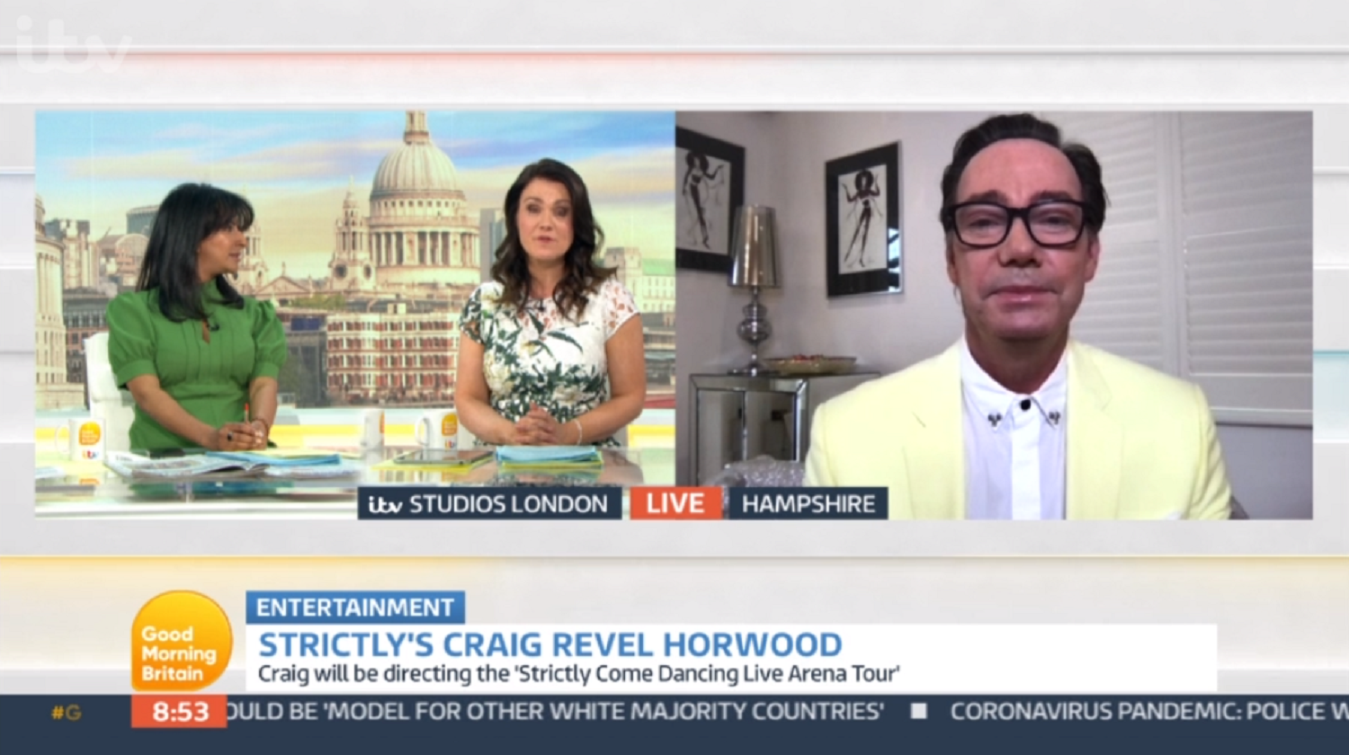 Craig Revel Horwood talking about Strictly 2021 on GMB