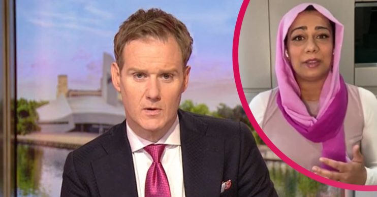 Dan Walker and Dr Nighat BBC Breakfast