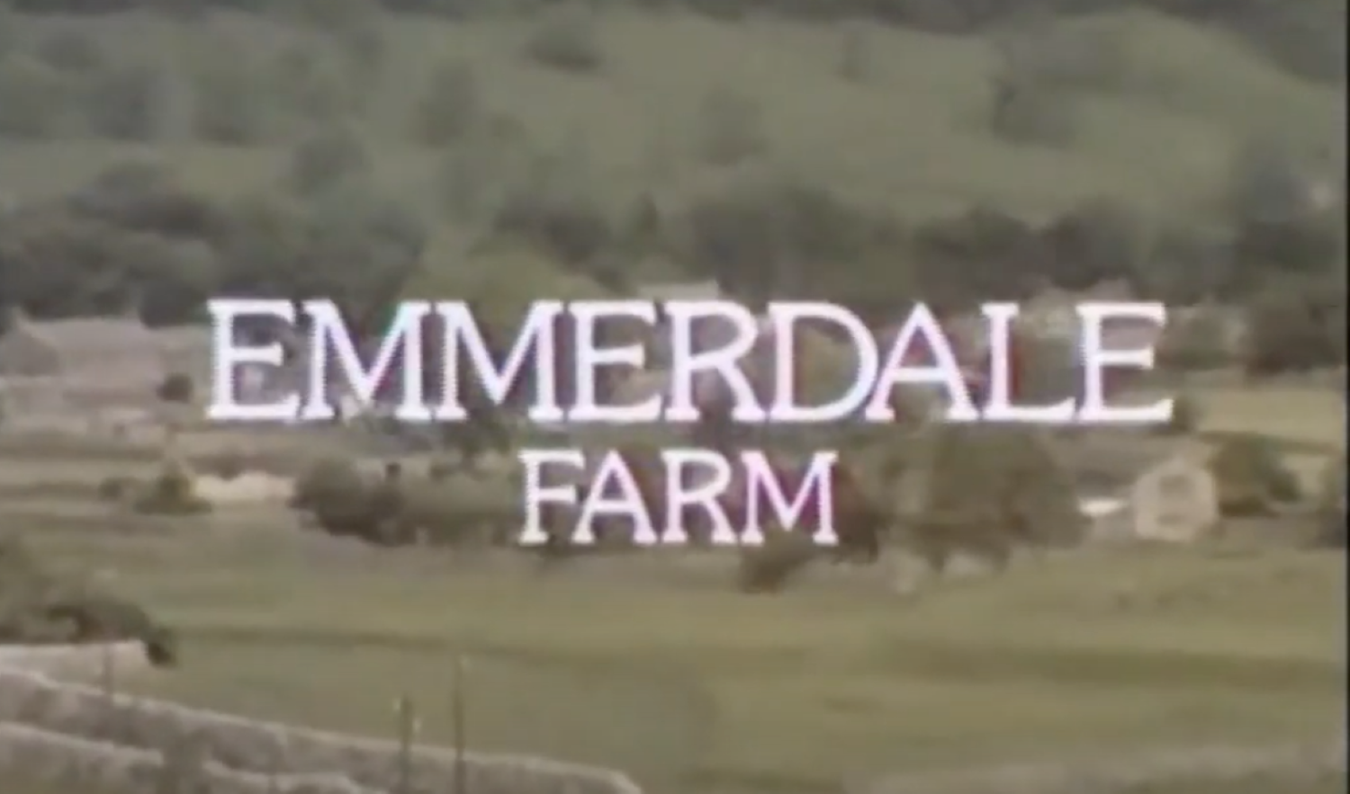 Emmerdale Farm original logo