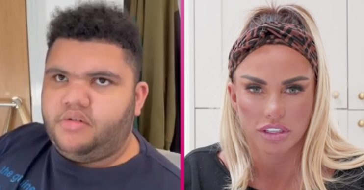 Harvey and Katie Price