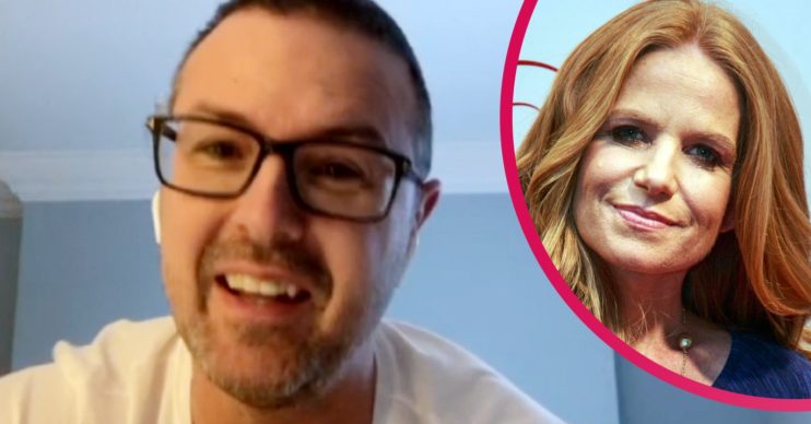 ITV Good Morning Britain Paddy McGuinness and Patsy Palmer