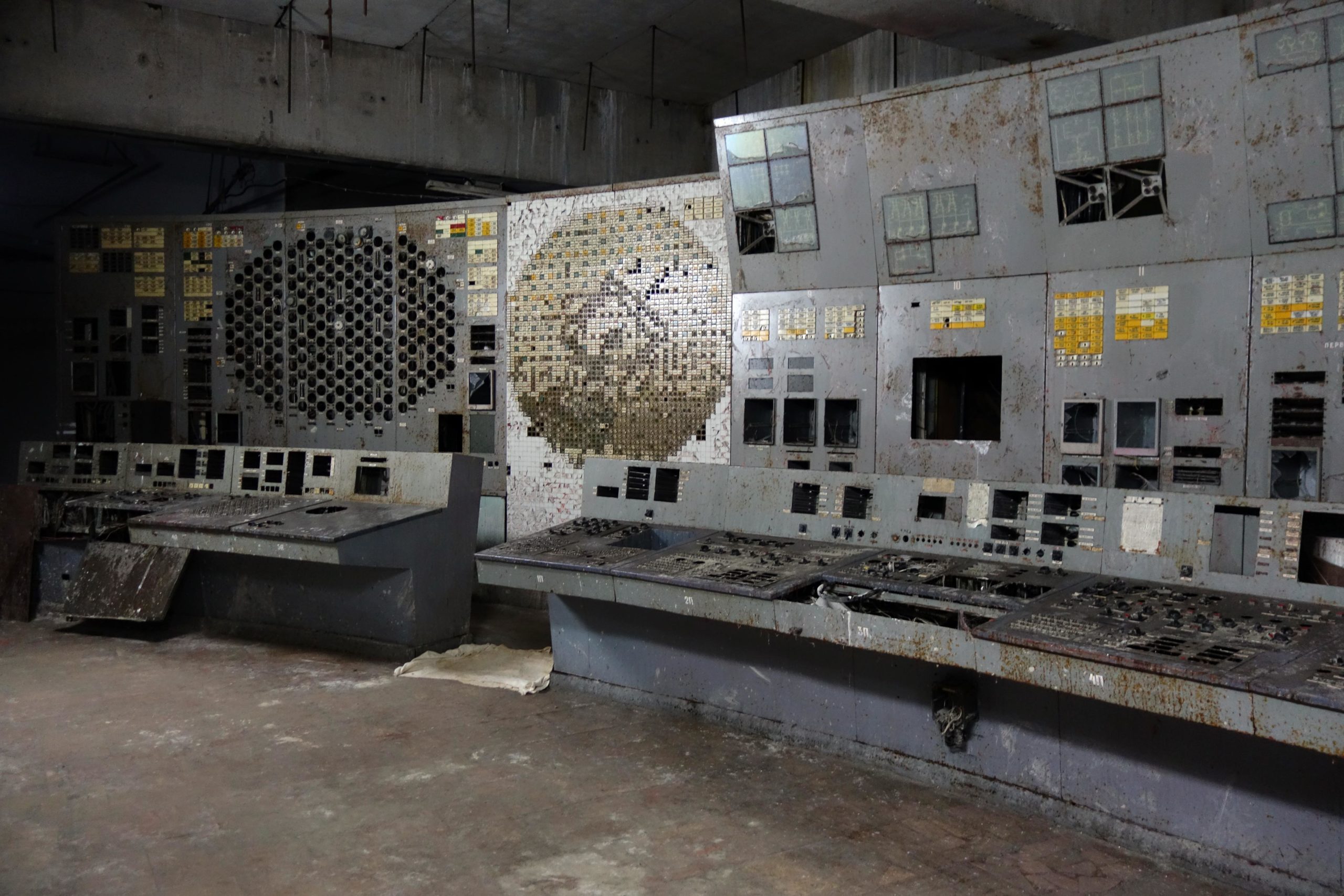 The Unit 4 Control Room where the explosion happened (Credit: Channel 5)