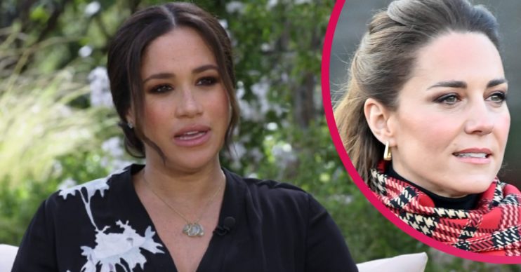 Meghan Markle and Kate Middleton