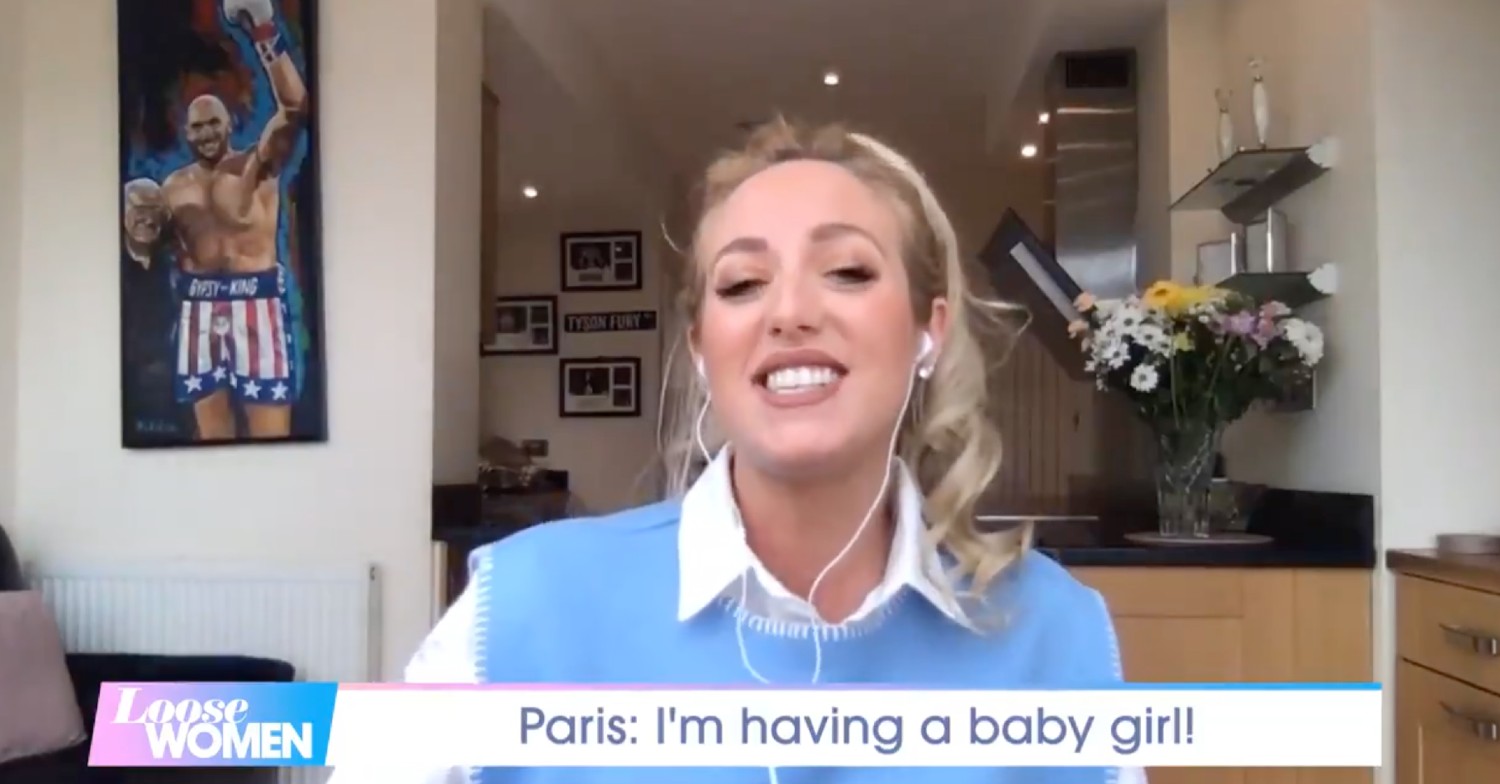 Paris Fury baby