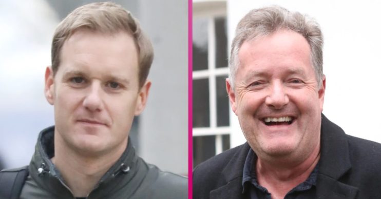 Dan Walker and Piers morgan