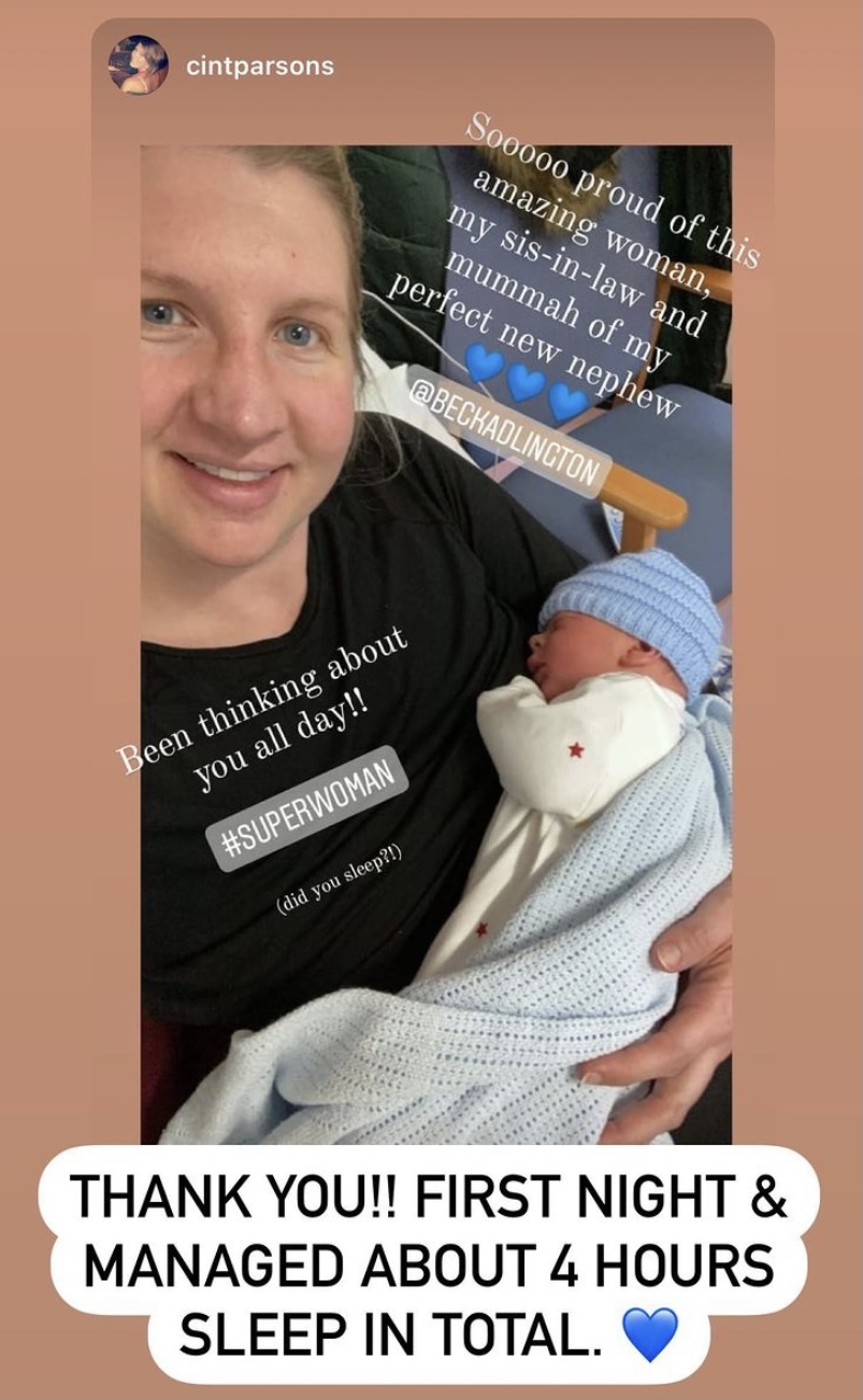 Rebecca Adlington baby