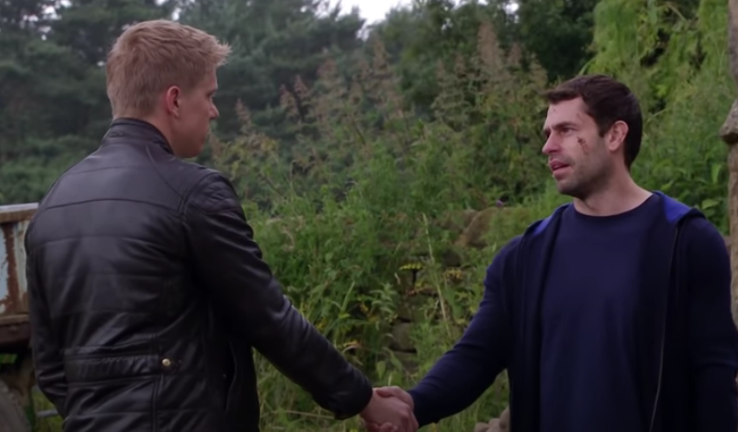 Emmerdale Andy and Robert Sugden