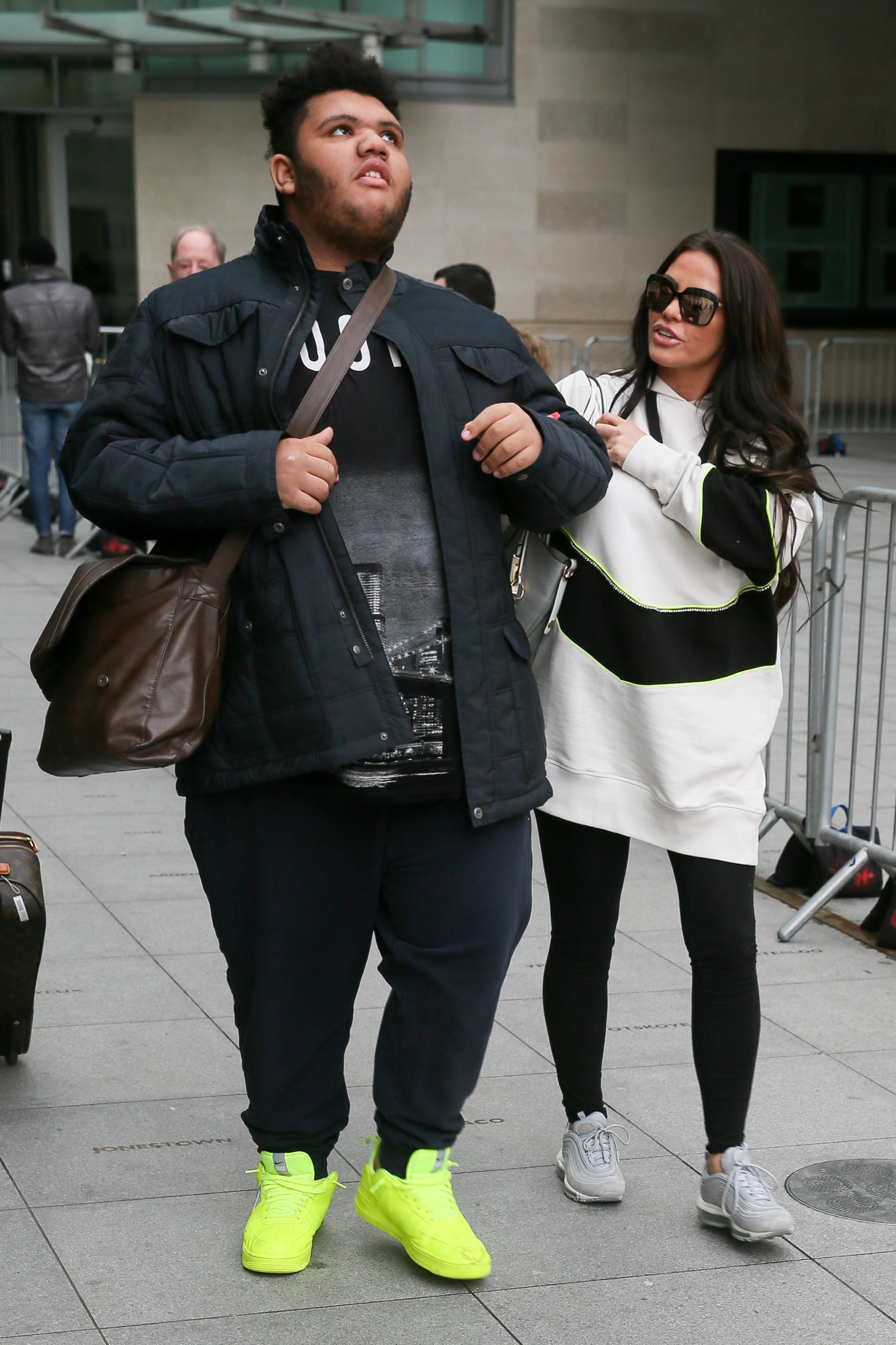 Katie Price and son Harvey