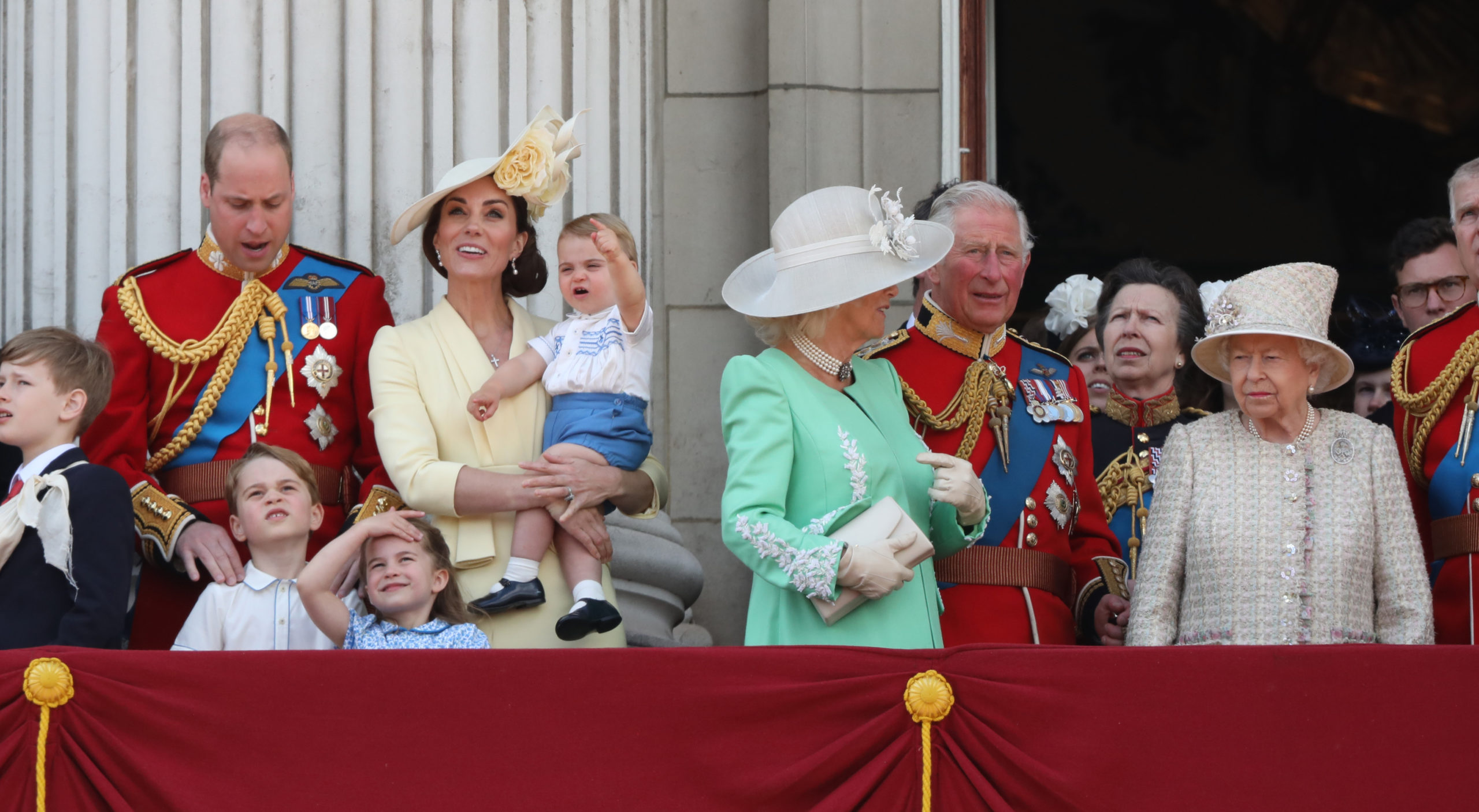 The Royal Institution - royals at Buckingham Palace