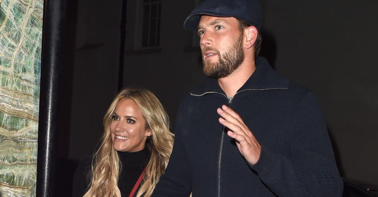 Caroline Flack and Lewis Burton
