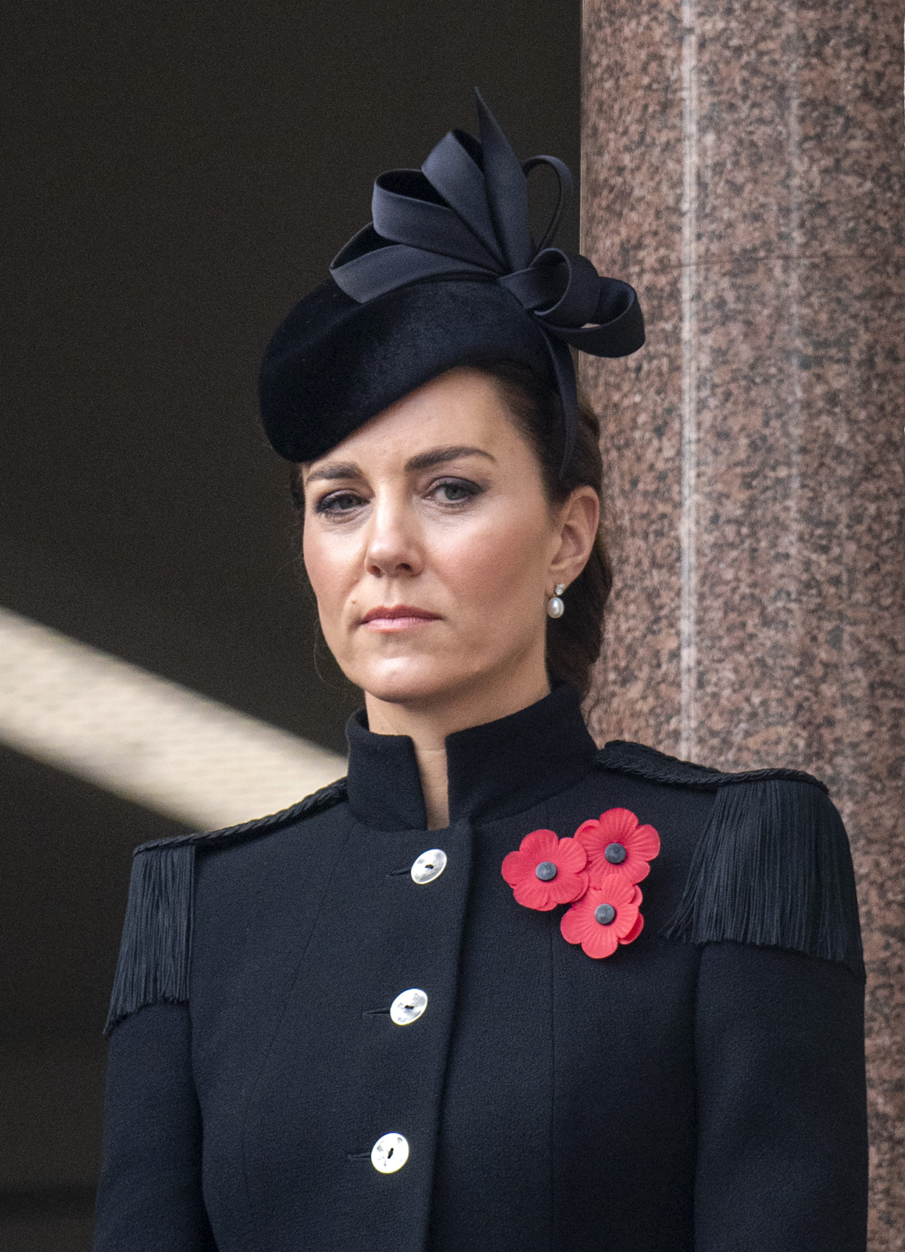 Kate Middleton in black