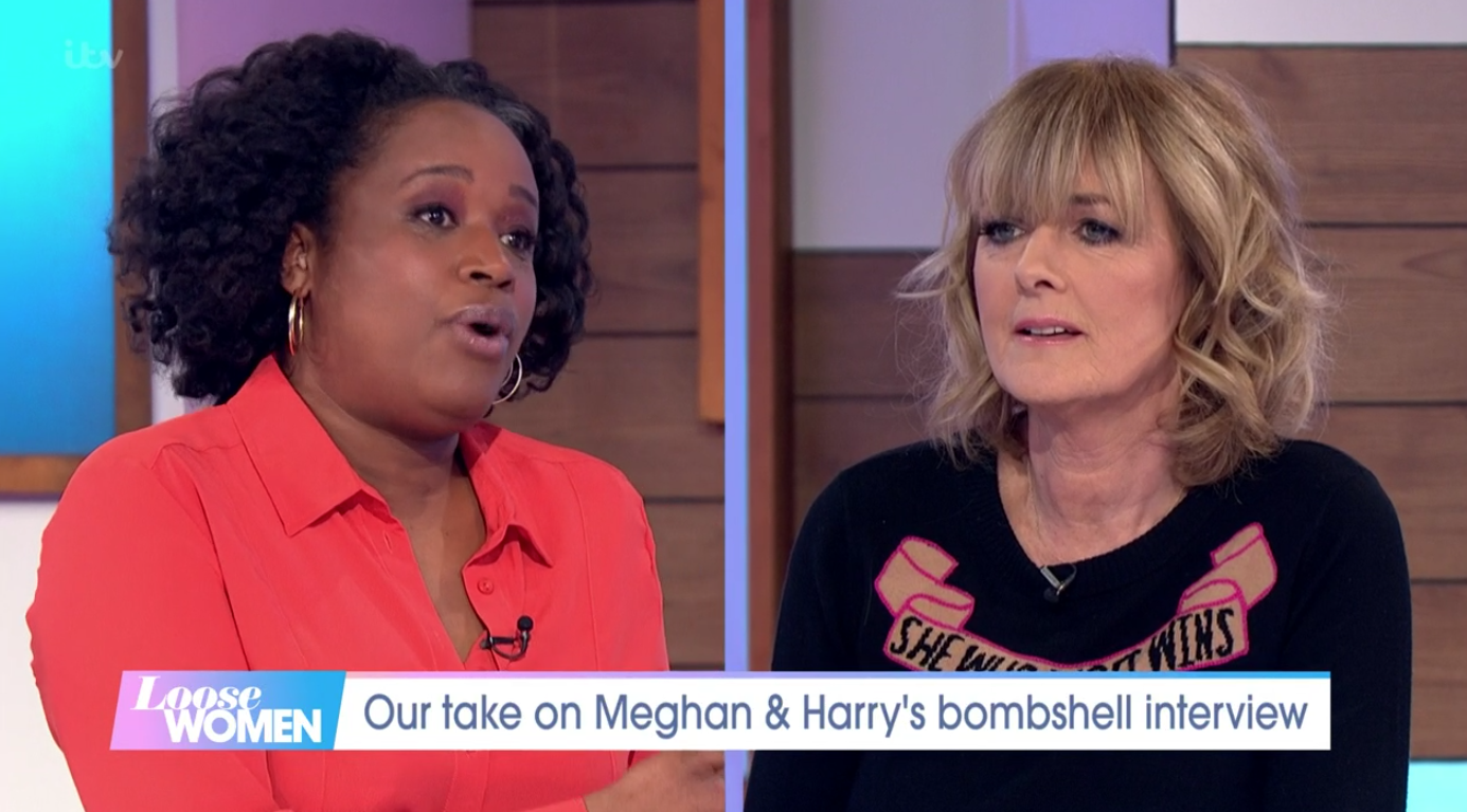 Jane Moore appeared to defend the royal family after the meghan and Harry interview