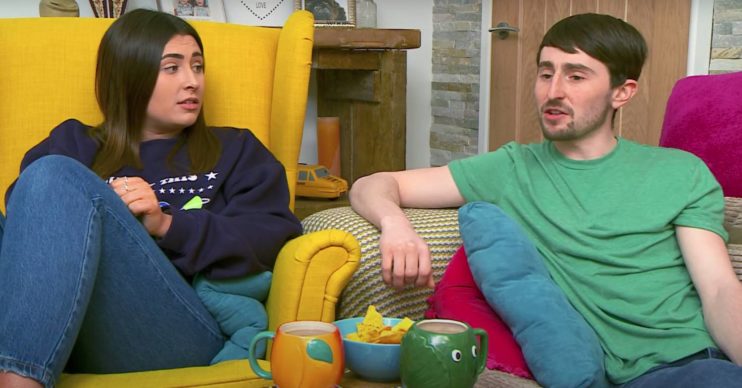 Sophie and Pete Sandiford were in the Census 2021 ad
