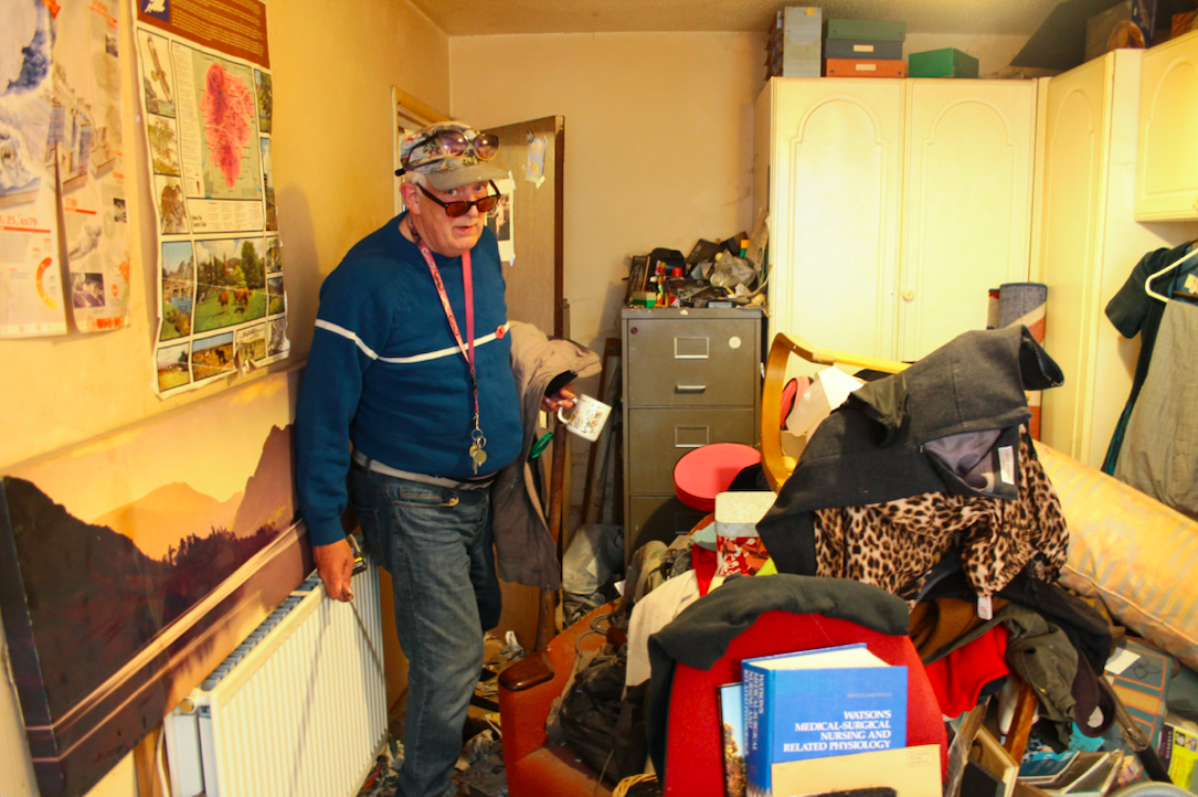 Arthur surrounded by his hoard