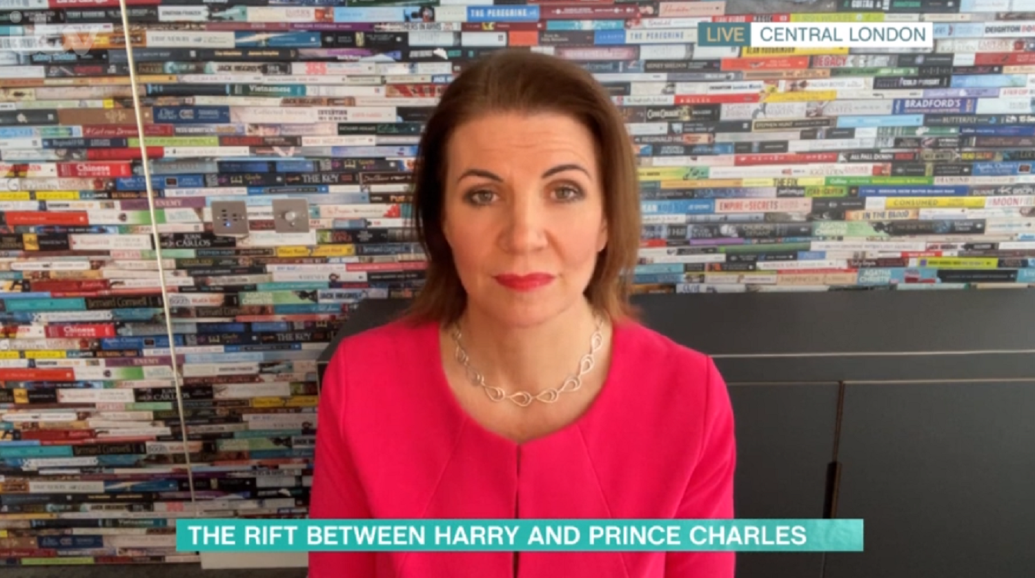 julia talking about meghan markle and harry
