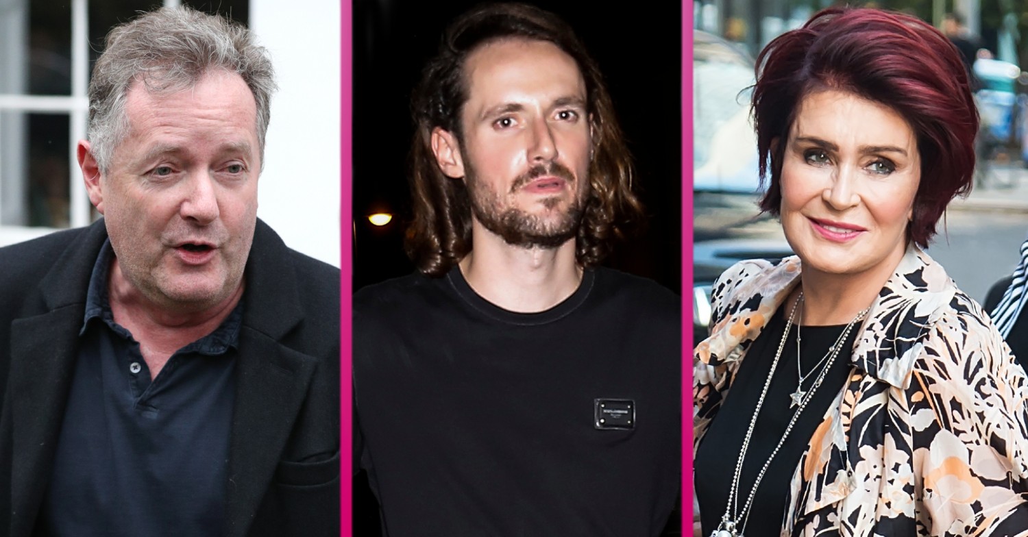 Piers Morgan Spencer Morgan Sharon Osbourne