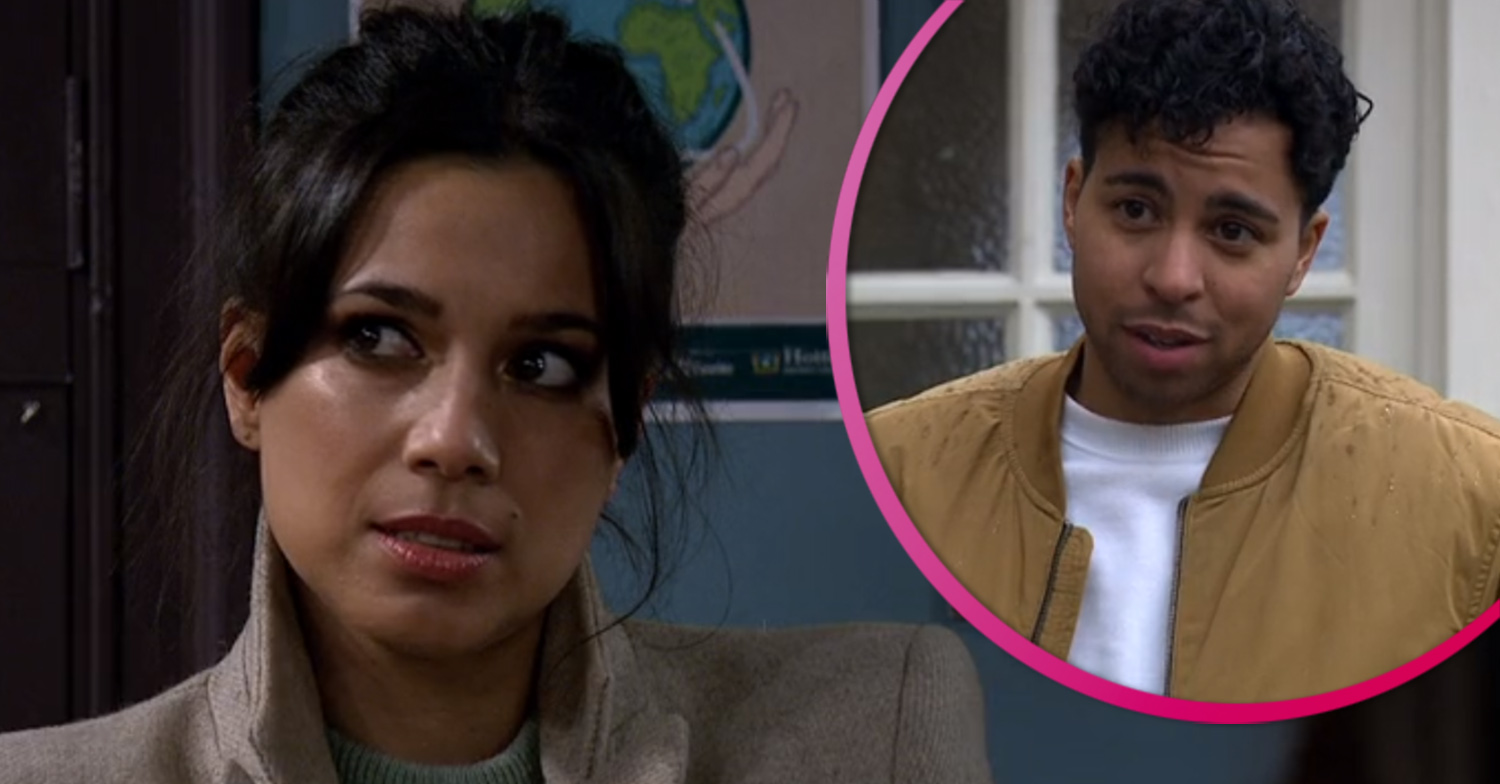 Emmerdale Priya and Ellis