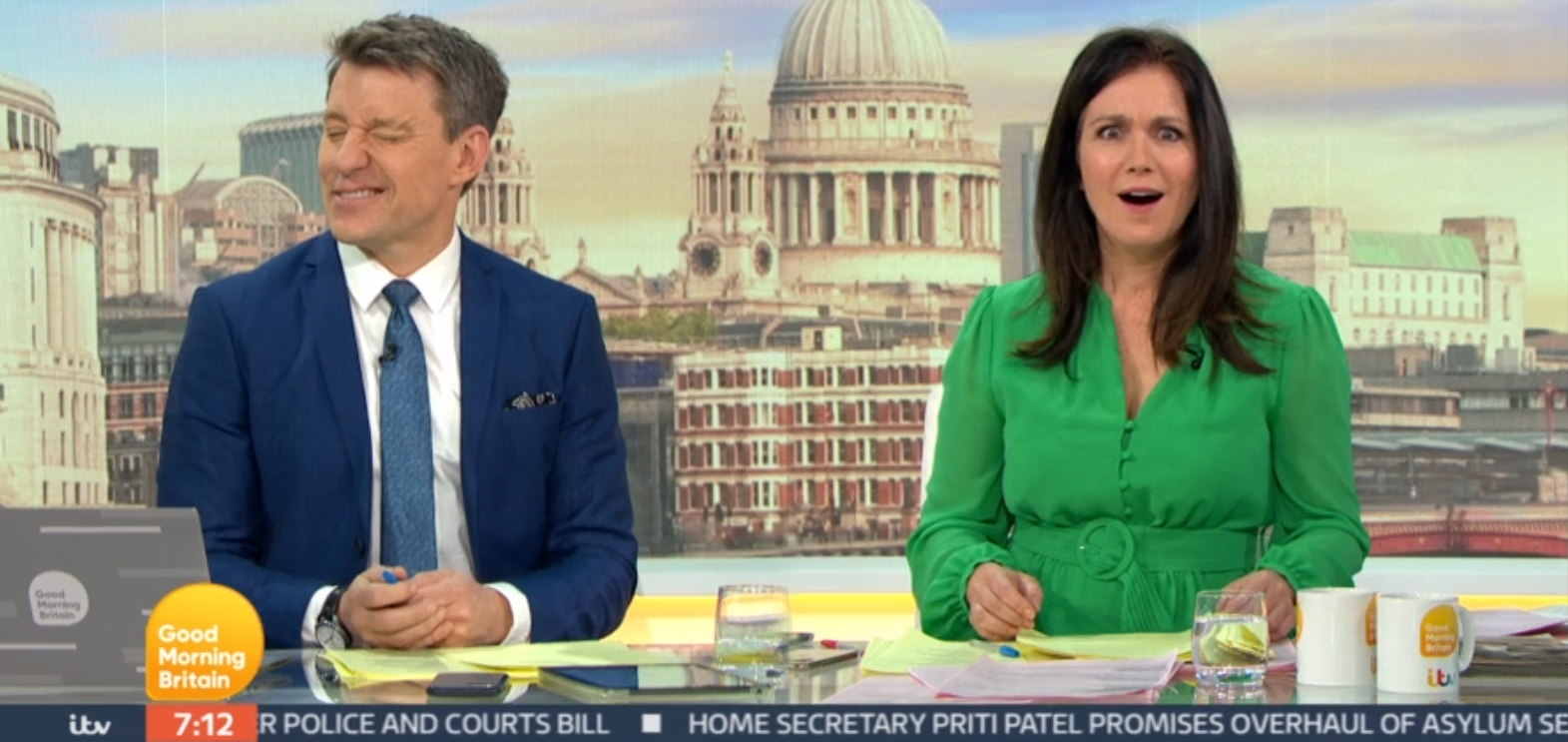 Ben Shephard on GMB